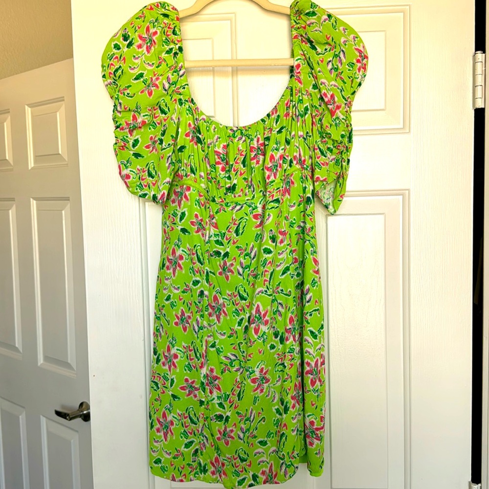 Floral mini dress